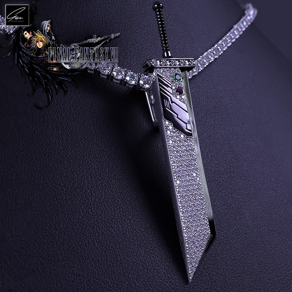 FF7 Buster Sword Pendant