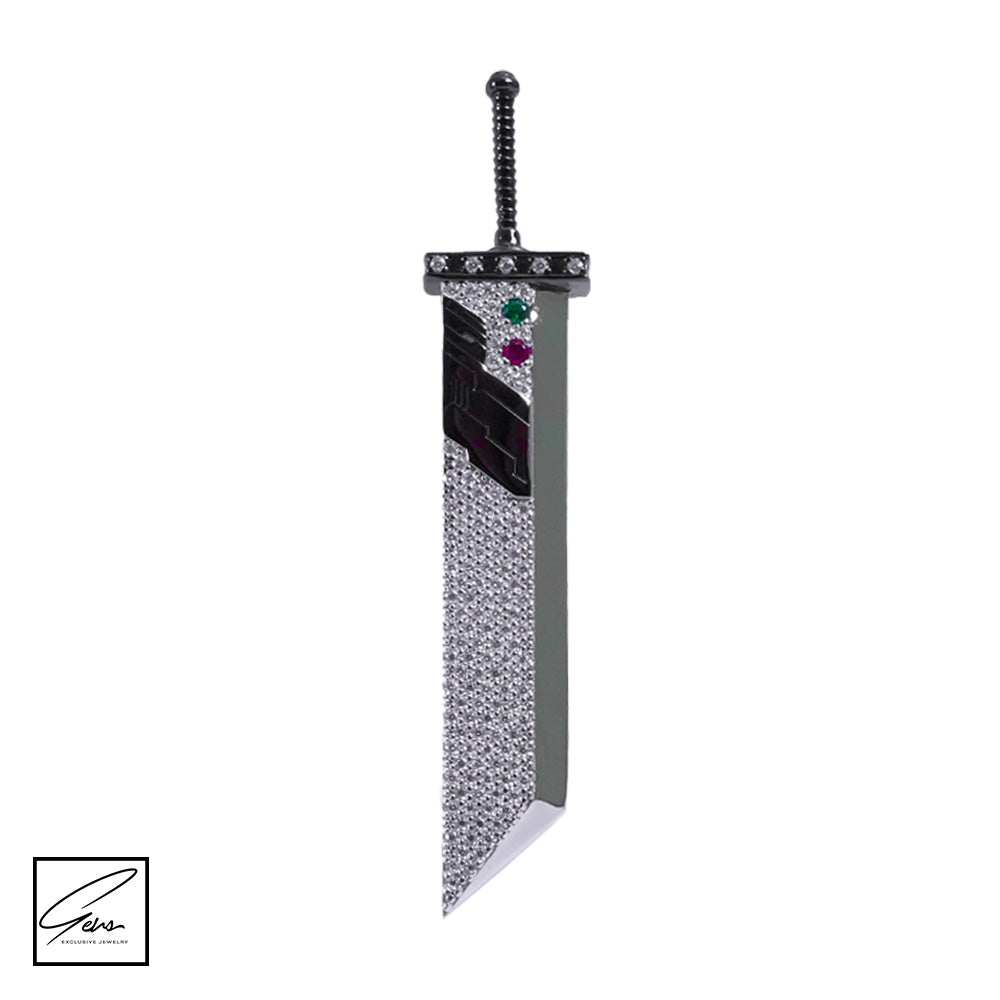 FF7 Buster Sword Pendant