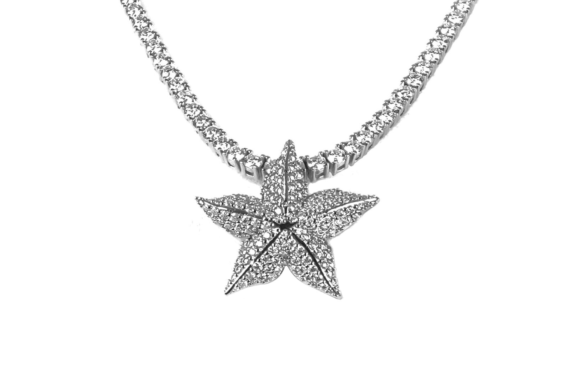 Moissanite Starfruit Necklace