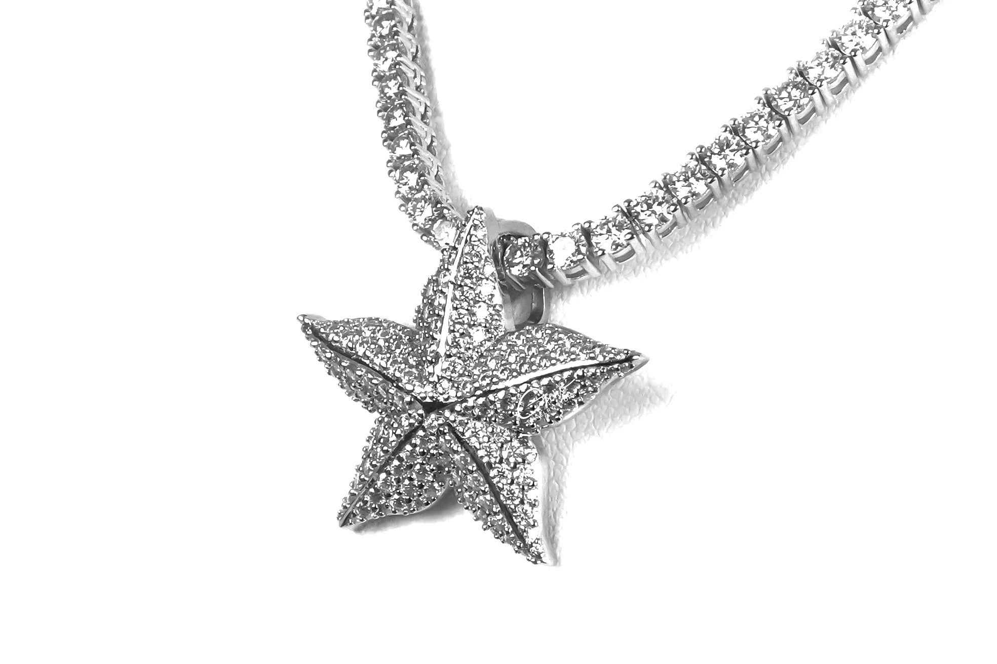 Moissanite Starfruit Necklace