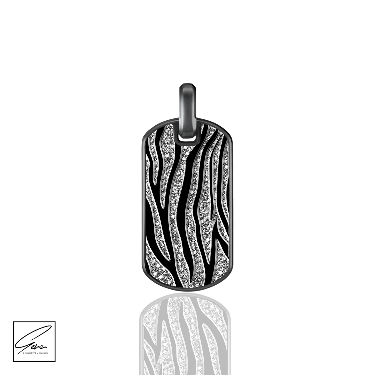 silver950 【2枚組】dog tag handmade Pure Silver Debossed Dog Tag - MAX CADY